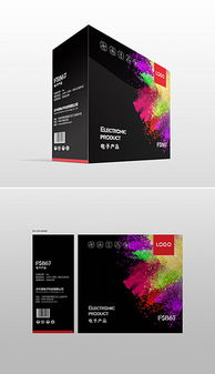 電子產品包裝盒設計素材與模板資源指南